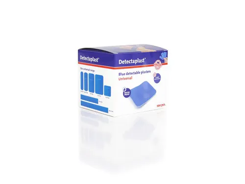 Detectaplast Pleister Waterafstotend X-Ray blauw 38x38mm 50 Stuks