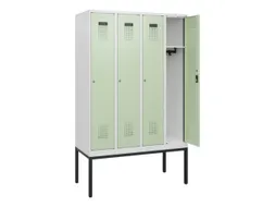 schoollocker,HxBxD 1950x1200x500mm,4vak,vak B 300mm,cil.-slot