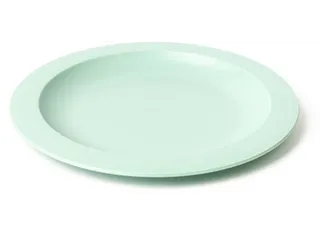Bord Kunststof Rond Pastelgroen - 1