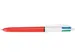 BIC 4 colours BAR 4 kleuren-balpen Assorti Display 216 stuks