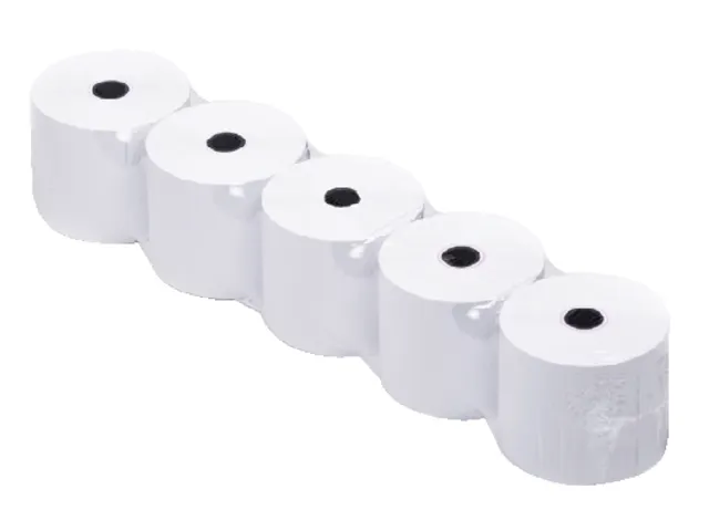 Rouleau caisse Quantore 44mmx44m Ø12mm blanc
