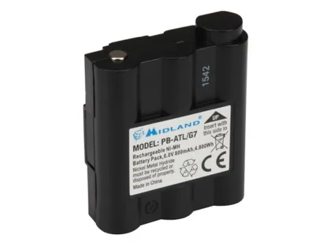 Reservebatterij Ni-MH 800mA Voor ALN004 & ALN020 (Midland G7)