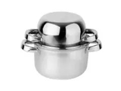 OUTLET EMGA Mosselpan 18cm rvs 1kg