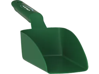 Hygiene 5677-2 handschep groen recht klein 0,5 Liter 300x95x80mm - 1