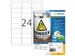 Etiquette HERMA 9537 63,5x33,9mm résistante aux intempéries blanc 96