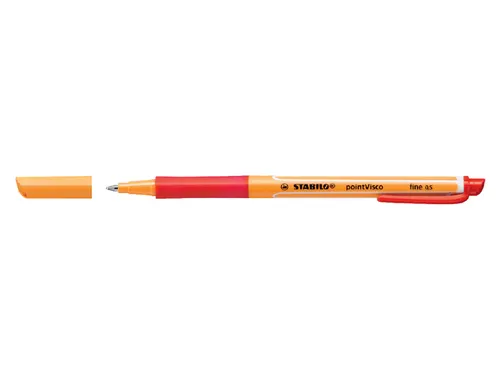 Rollerpen Stabilo Pointvisco Rood 0.5Mm