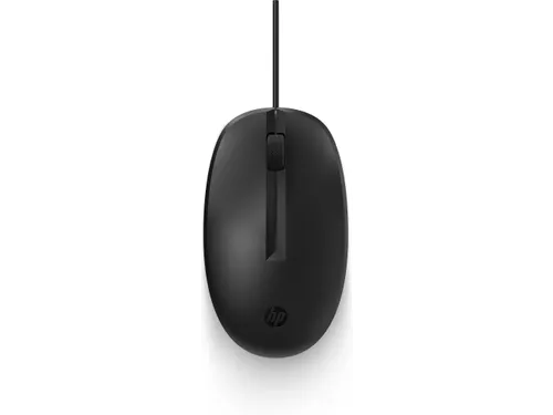 Muis HP 125 bedraad zwart