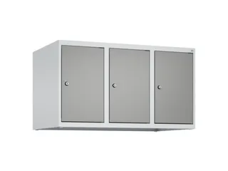 opzetkast,v. locker,3vak.,vak B 300mm,HxBxD 500x900x500mm,cilinderslot - 2