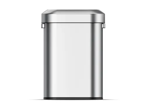 Urban Open Top Afvalbak 60 Liter Mat RVS