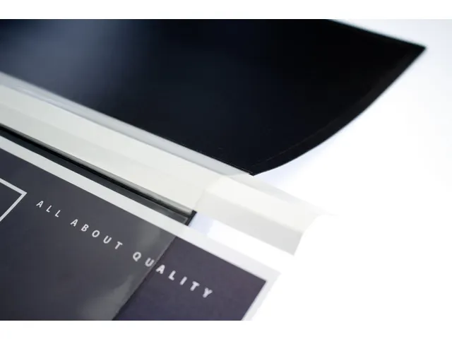 Showalbum Kangaro A4, PP, 30 tassen, zwart met insteek