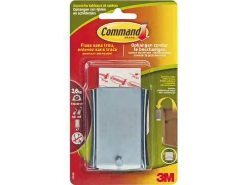 Bevestigingsstrip Command 3M 17048C Metalen Haak Voor Draad 3,6kg