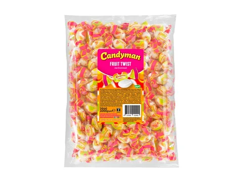 Zuurtje Candyman fruit twist zak 1 kilogram