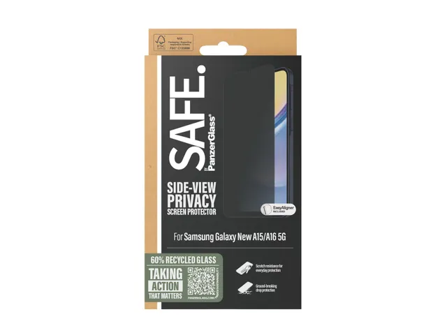 PanzerGlass SAFE. by 2-Way Privacy Screen Protector Samsung Galaxy