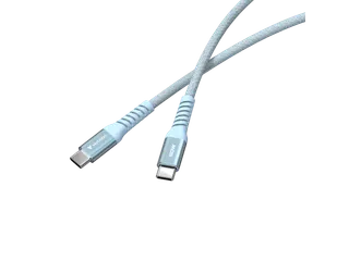 S+C Magnetische Usb-C Kabel Blauw 60W 31852 480Mbps 1.20m - 2