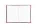 Cahier de notes Bantex noir/rouge A5 ligné 70g 96 feuilles
