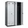 PBM-locker,HxBxD 1850x1200x500mm,4vak,vak B 300mm,draaigrendel