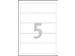Etiquette dorsale Avery Large 54x190mm blanc