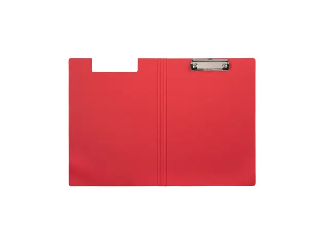 Klembordmap MAULbalance A4 versterkt karton rug 8mm rood