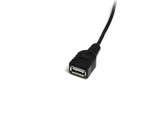 30cm mini USB 2.0-kabel USB A naar mini B F/M
