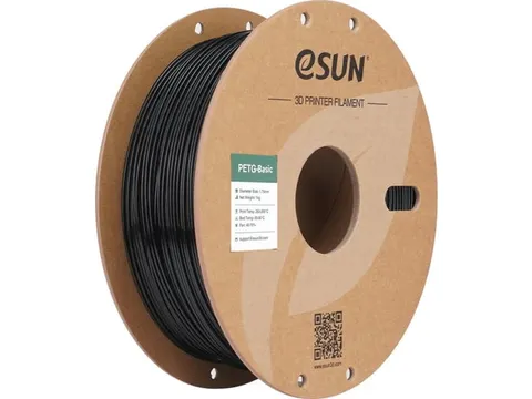 PETG 1,75mm zwart 1kg eSUN 3D Filament