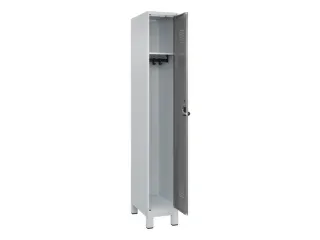 locker,HxBxD 1950x300x500mm,1vak,vak B 300mm,draaigrendel,voeten - 2