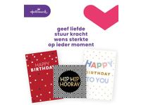 wenskaarten, verjaardag (Engels) X6