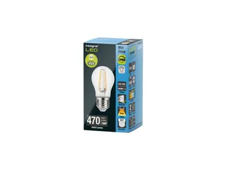 Ledlamp Integral E27 2700K warm wit 3.4W 470lumen - 3