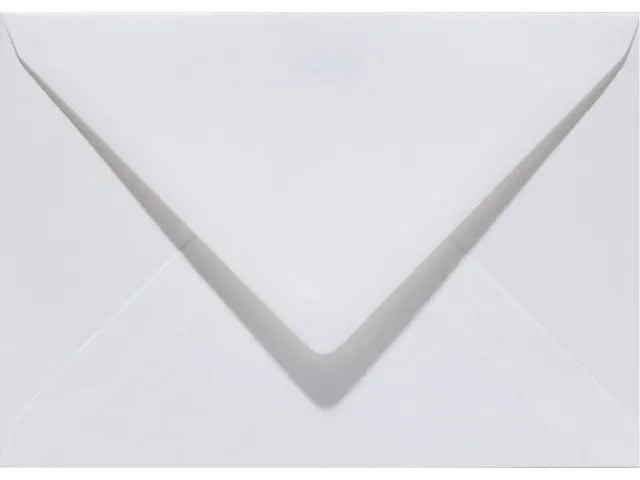 Envelop Papicolor EA5 156x220mm hagelwit pak à 6 stuks