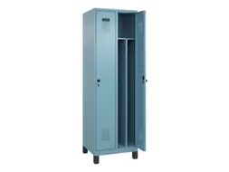 locker voor scheiding van kleding,HxBxD 1950x600x500mm,2vak