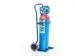 diable pour bouteilles,force 100kg,2x10l bouteille,a. chaîne,RAL5010
