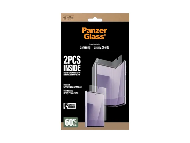 PanzerGlass Sub Screen Protector & Main Film Screen Protector Samsu