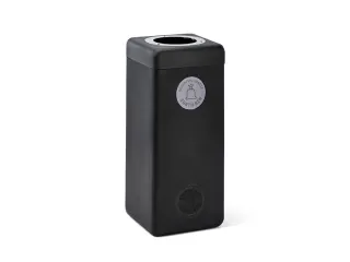 Afvalbak 60 liter EarthBin grijs zwart - 1