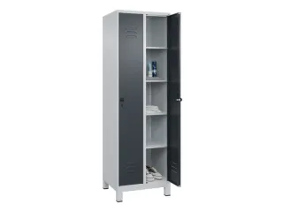 wasgoedverdeelkast,HxBxD 1950x600x500mm,vak B 300mm,draaigrendel - 3
