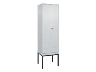 PBM-locker,HxBxD 2120x600x500mm,2vak,vak B 300mm,draaigrendel - 1
