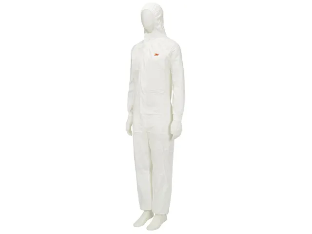 3M 4545 overall, wit, maat L