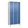 locker,HxBxD 1950x900x500mm,3vak,vak B 300mm,draaigrendel,voeten
