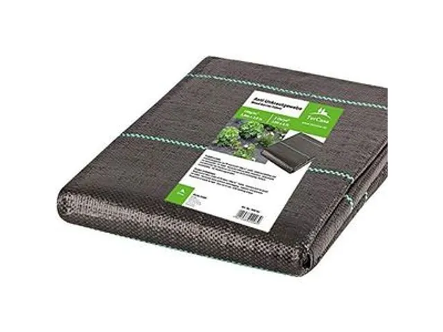 Worteldoek TerCasa zwart 10m2 100g/m2 gevouwen