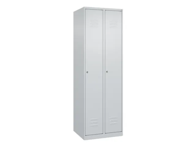 locker voor scheiding van kleding,HxBxD 1850x600x500mm,2vak