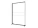 FlexFrame Modulair systeem beurswand 150x230cm Zwart frame