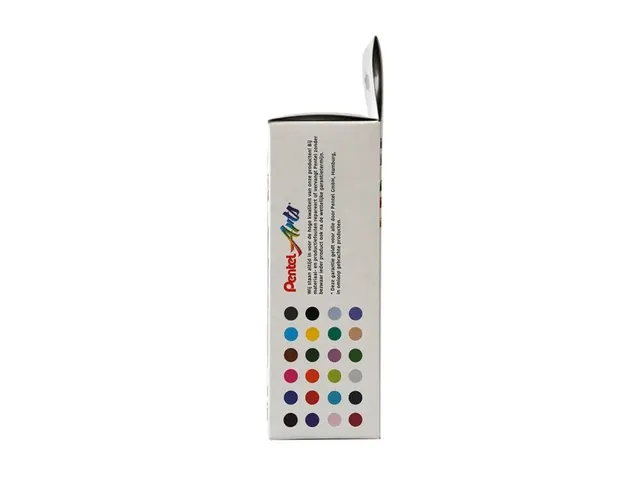 Brushpen Pentel Sign SES15C etui Rainbow 24 kleuren