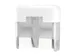 OptiServe Hulsloos Toiletpapier Dispenser 4-rol Wit