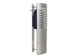 Staande Kapstok 1700x600x400mm Met Zichtscherm Incl. 6 Kledinghangers