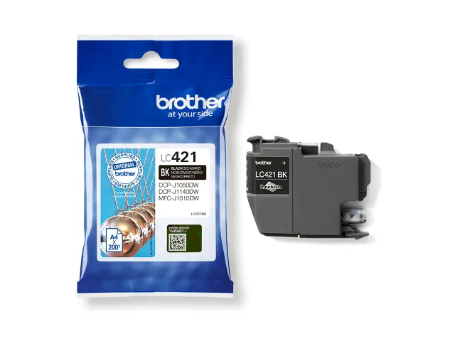 Inktcartridge Brother LC-421BK zwart