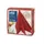 Linstyle Dinnerservet 39x39cm 1/4 vouw rood 12x50 stuks