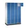 lockerkast,RAL 7035/RAL 5010,HxBxD 1950x1220x500mm,4x6vakken,cil.-slot