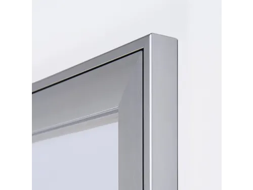Vitrinebord Quantore luxe 8x A4 B1 gecertificeerd zilver