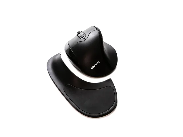 Ergonomische Verticale DraadlozeMuis Newtral3 Medium links Draadloos
