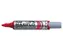 Viltstift Pentel MWL5M Maxiflo whiteboard rood 3mm