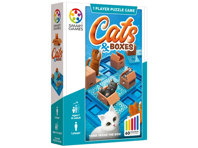 Smart Games Cats & Boxes puzzelspel 7+