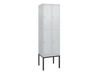 dubbeldekse locker,HxBxD 2120x600x500mm,2x2vak.,vak B 300mm - 1